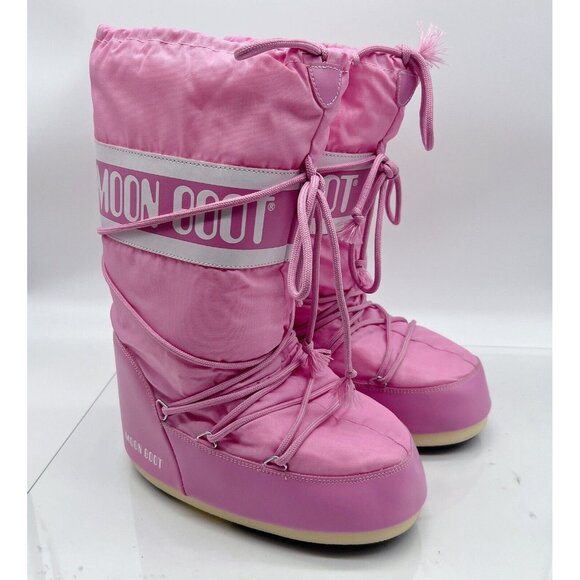 Moon Boots Tecnica Women’s Winter Snow Boot Pink EU 42/ 44 US 9- 10.5 - Picture 2 of 11